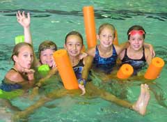 Swimming skills at Hollymont